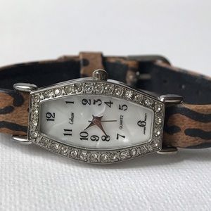 Collezio Crystal Bezel Watch